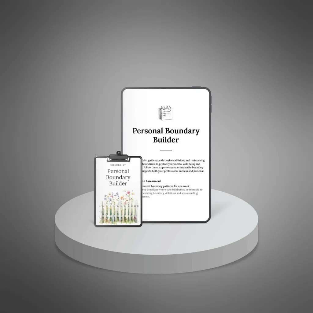 Personal Boundary Builder - Checklist3.webp