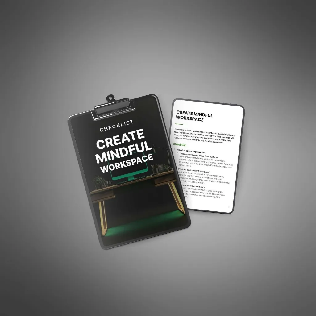 Create Mindful Workspace - Checklist2.webp