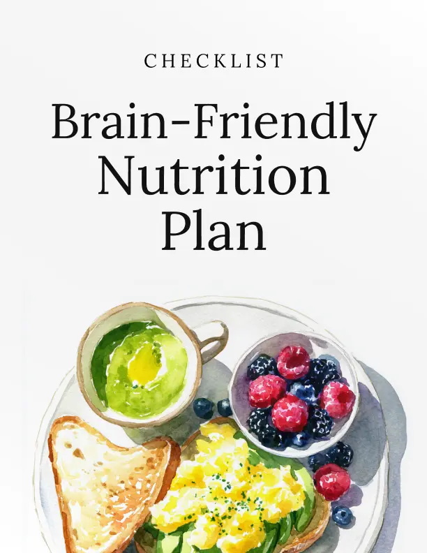 Brain-Friendly Nutrition Plan