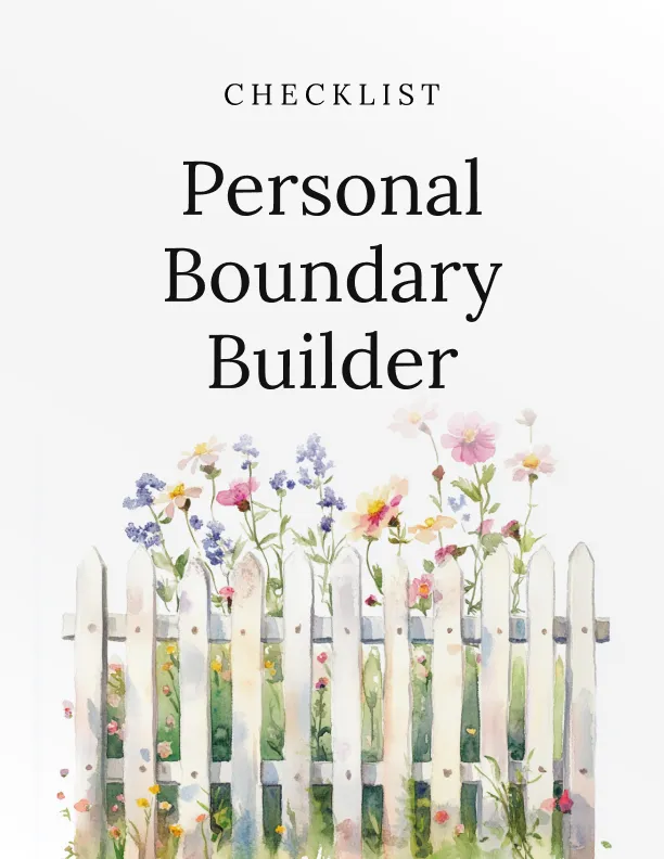 Personal Boundary Builder